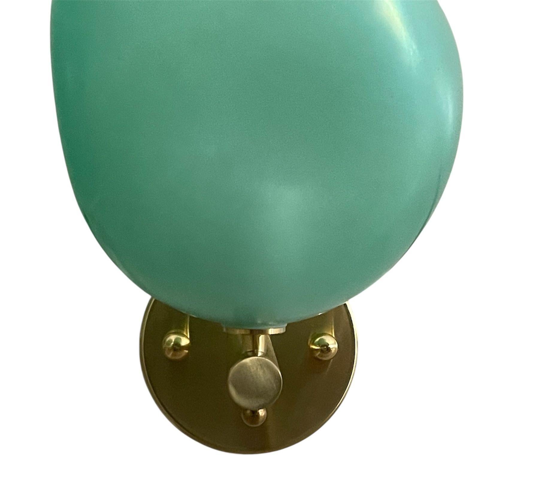 Coppia di lampade in vetro di Murano 