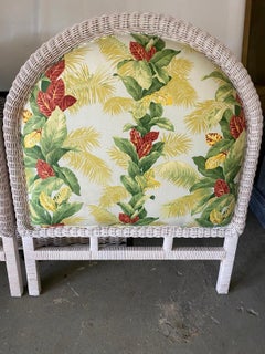 Pair of Twin Size Wicker Headboards