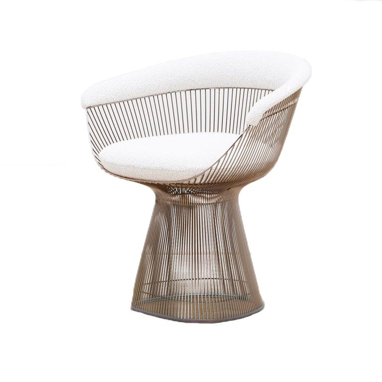 Mid-20th Century Pair Of Two Chairs Designed By Warren Platner, 1960's For Sale