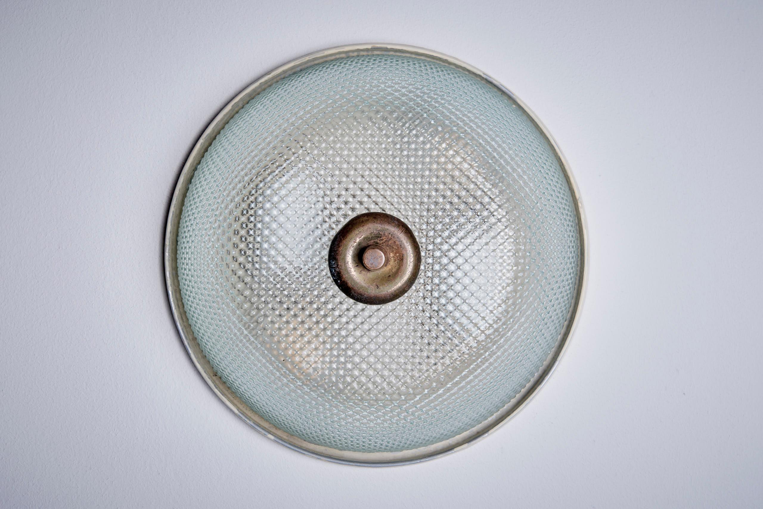 Coppia di due fari a incasso di Fontana Arte, 1950 in vendita 4