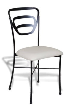Garden Chair in Wrought Iron. Indoor & Outdoor