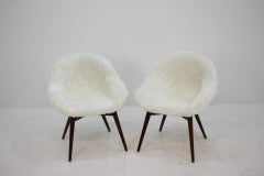 Pair of Two Lounge Chairs by Miroslav Navratil, 1960s