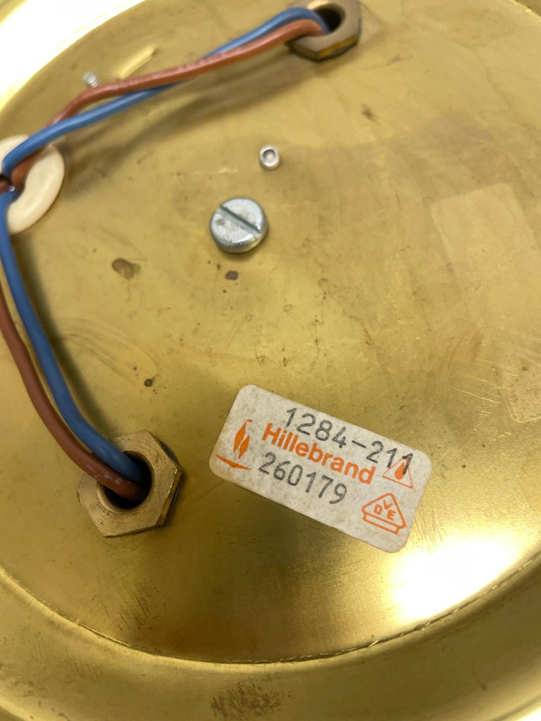 Pair of two Onion Dome Shaped MidCentury Modern Glass Flush Mount