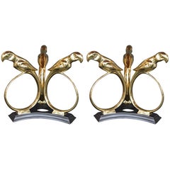 Pair of Two Parrot Bases