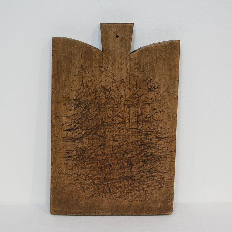 Pair of Two Rare French 19th Century, Wooden Chopping or Cutting Boards