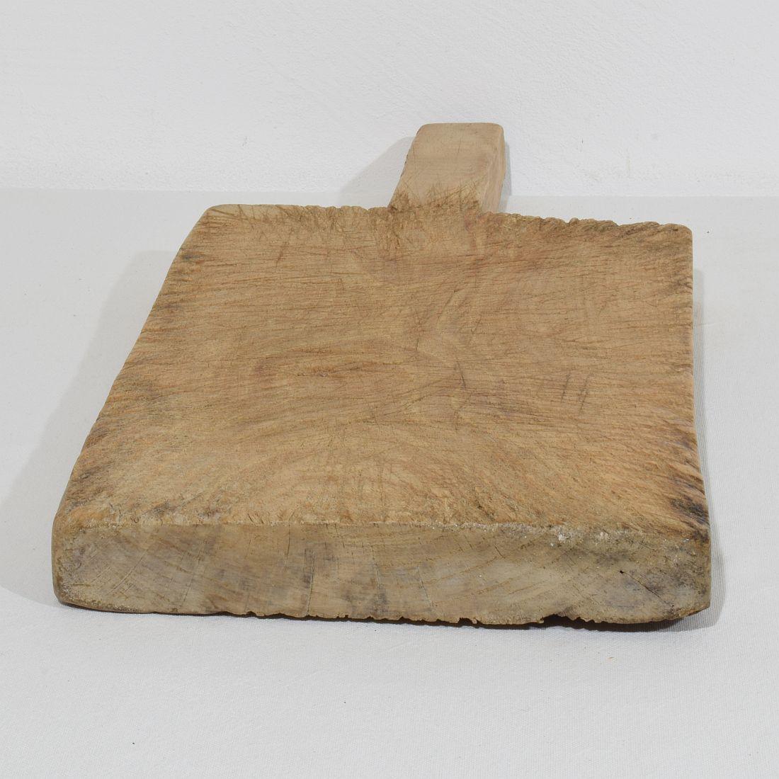 Pair of Two Rare French 19th Century, Wooden Chopping or Cutting Boards For Sale 5