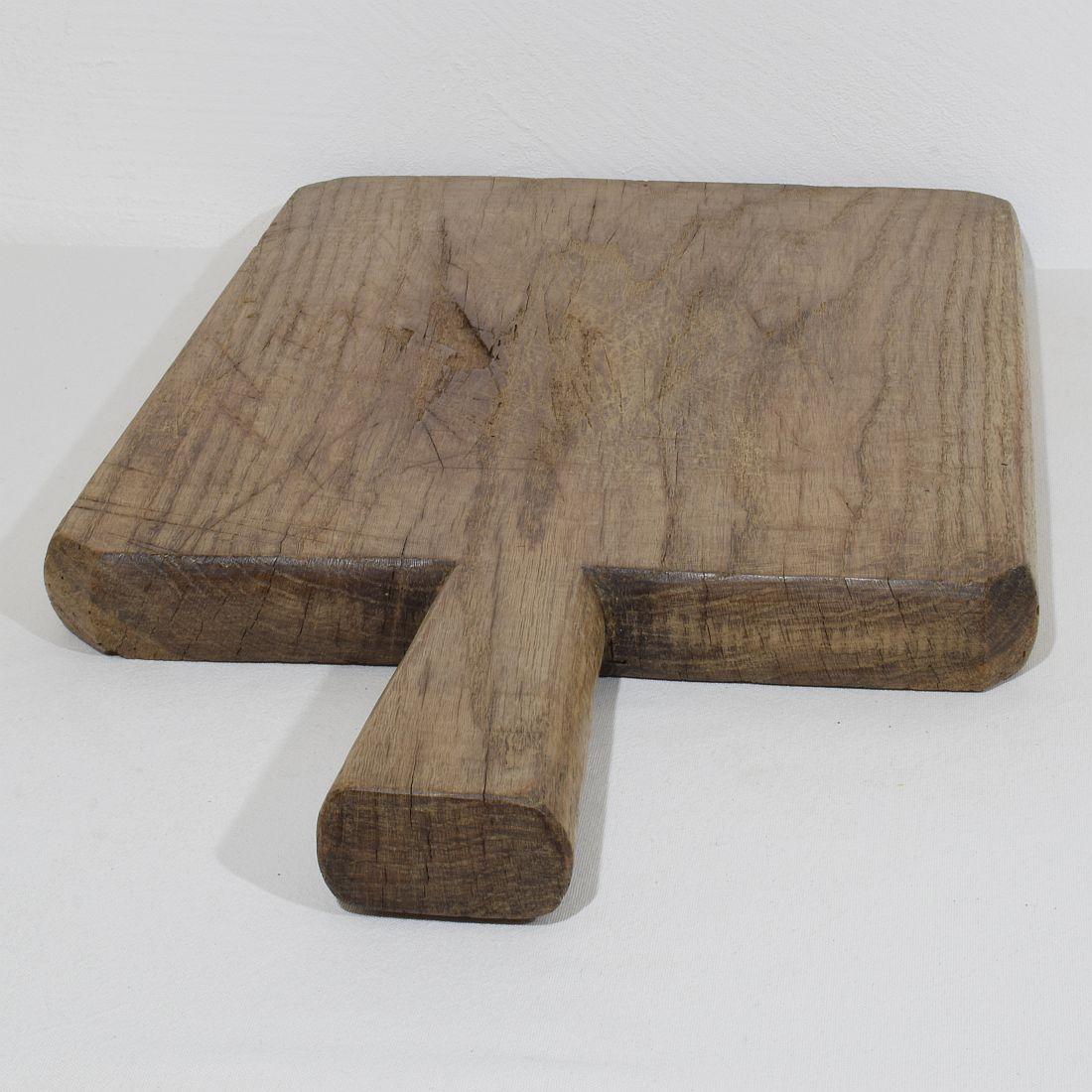 Pair of Two Rare French 19th Century, Wooden Chopping or Cutting Boards For Sale 5