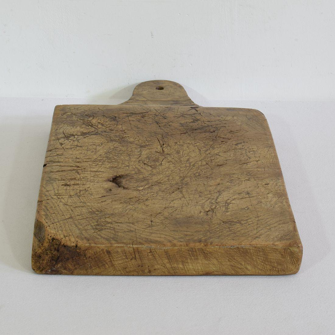 Pair of Two Rare French 19th Century, Wooden Chopping or Cutting Boards 7