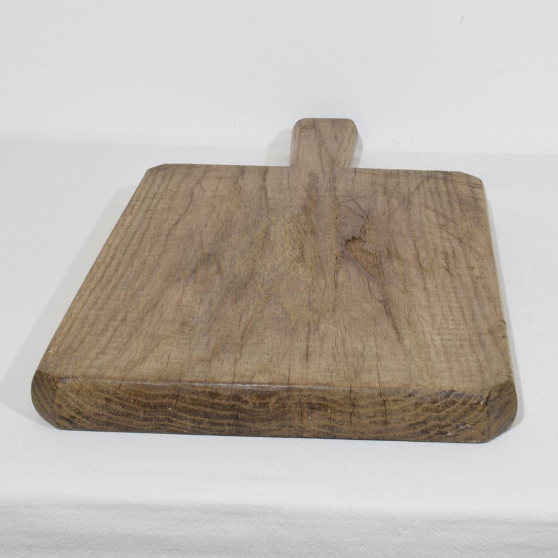 Pair of Two Rare French 19th Century, Wooden Chopping or Cutting Boards For Sale 6