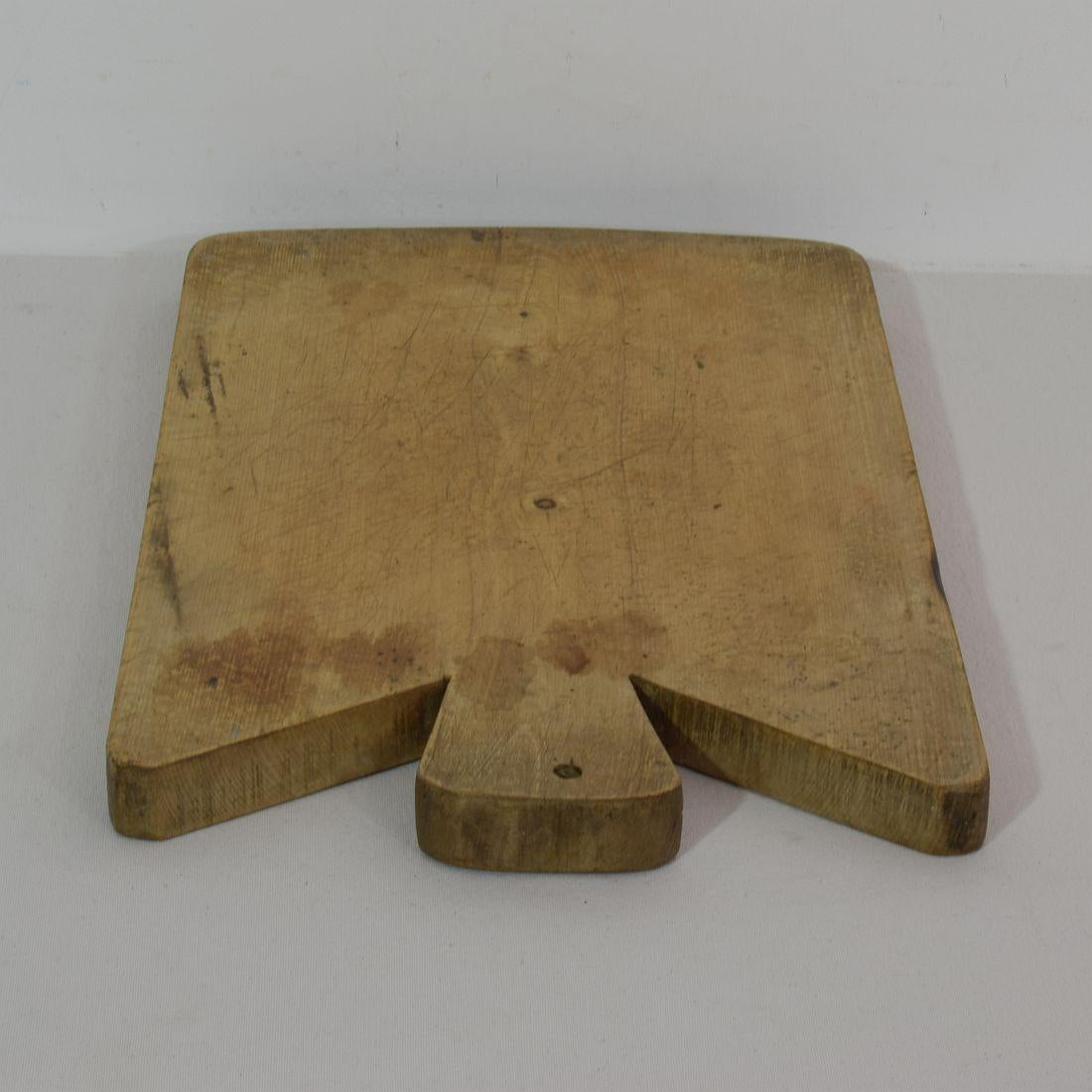 Pair of Two Rare French 19th Century, Wooden Chopping or Cutting Boards 10