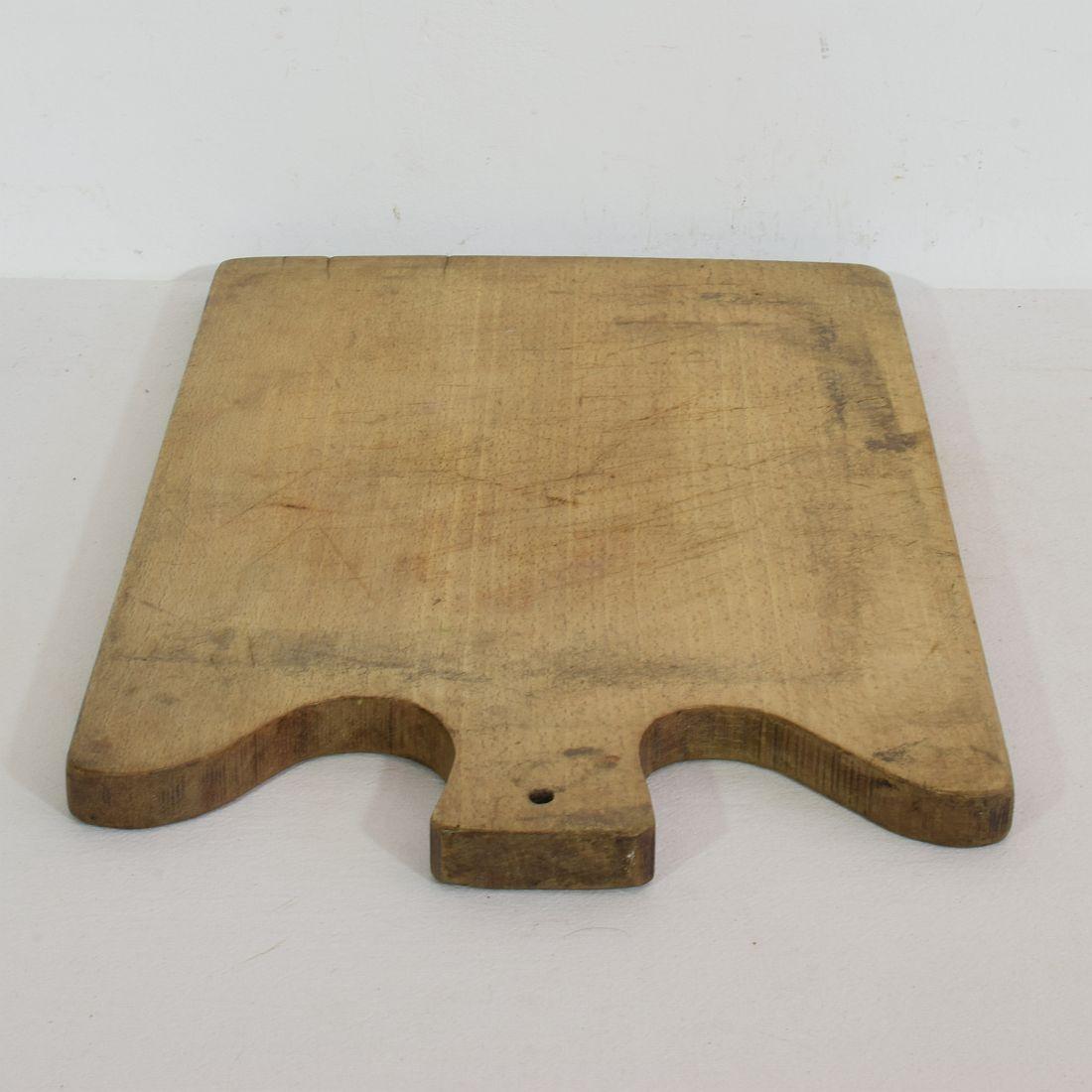 Pair of Two Rare French 19th Century, Wooden Chopping or Cutting Boards 11