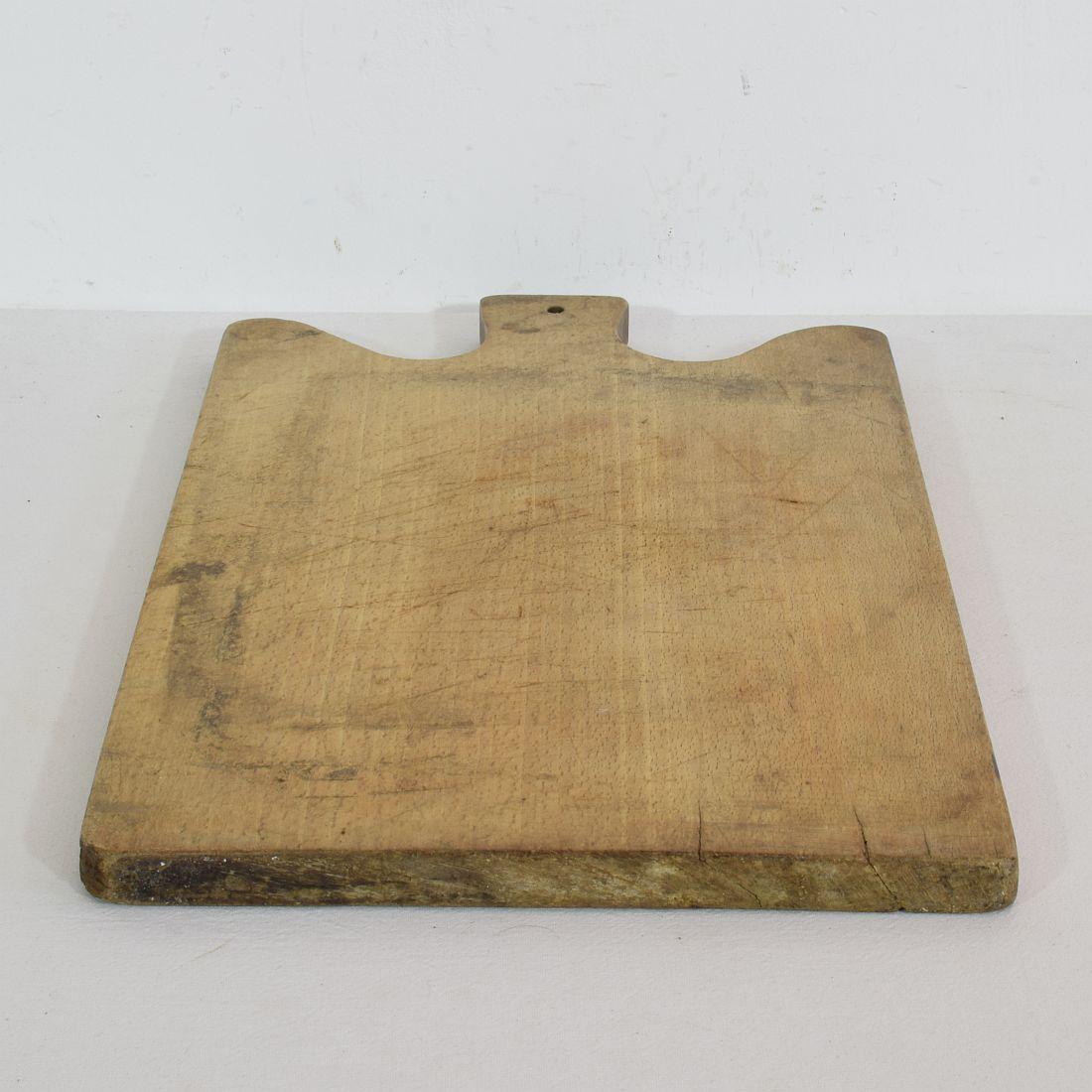 Pair of Two Rare French 19th Century, Wooden Chopping or Cutting Boards 12
