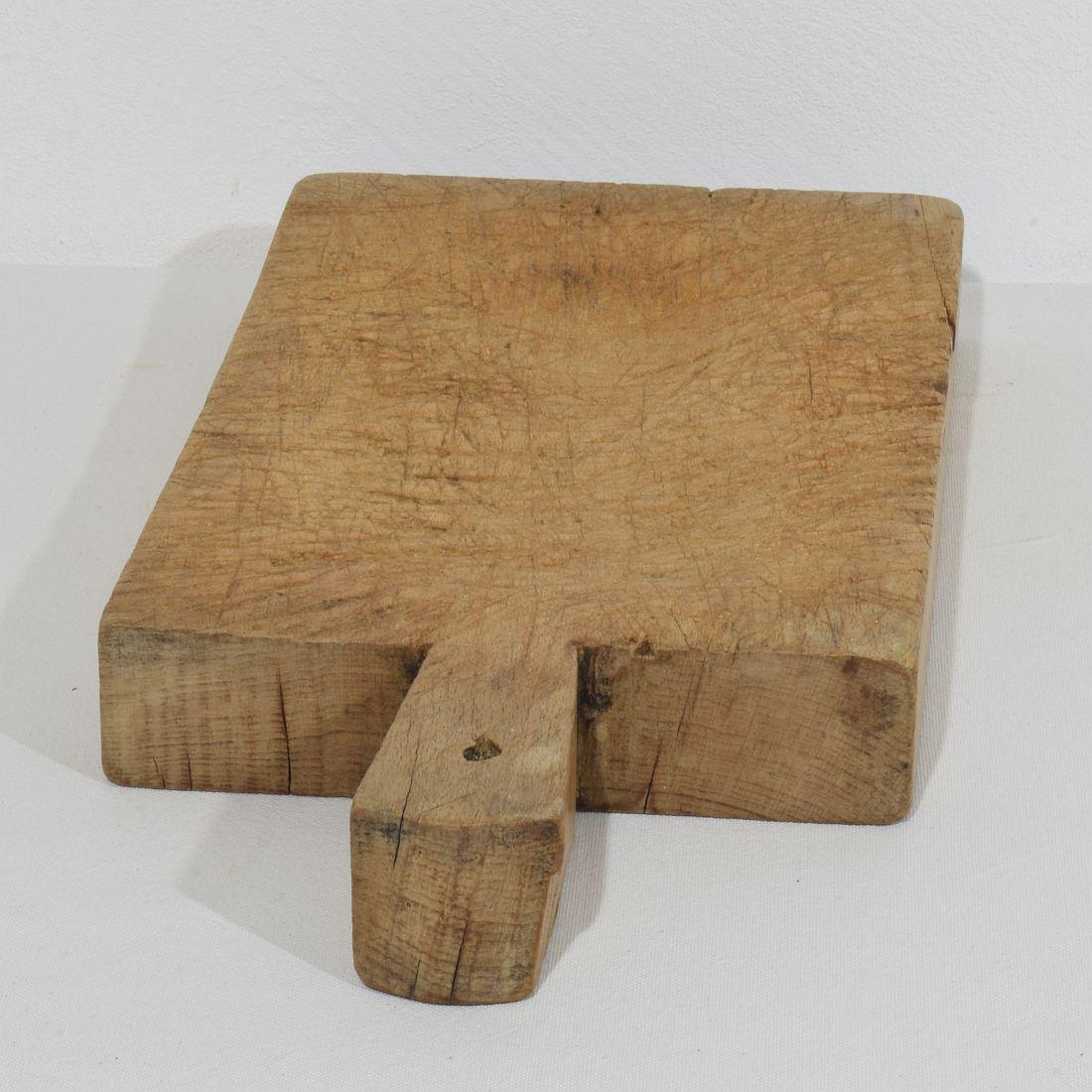 Pair of Two Rare French 19th Century, Wooden Chopping or Cutting Boards For Sale 13