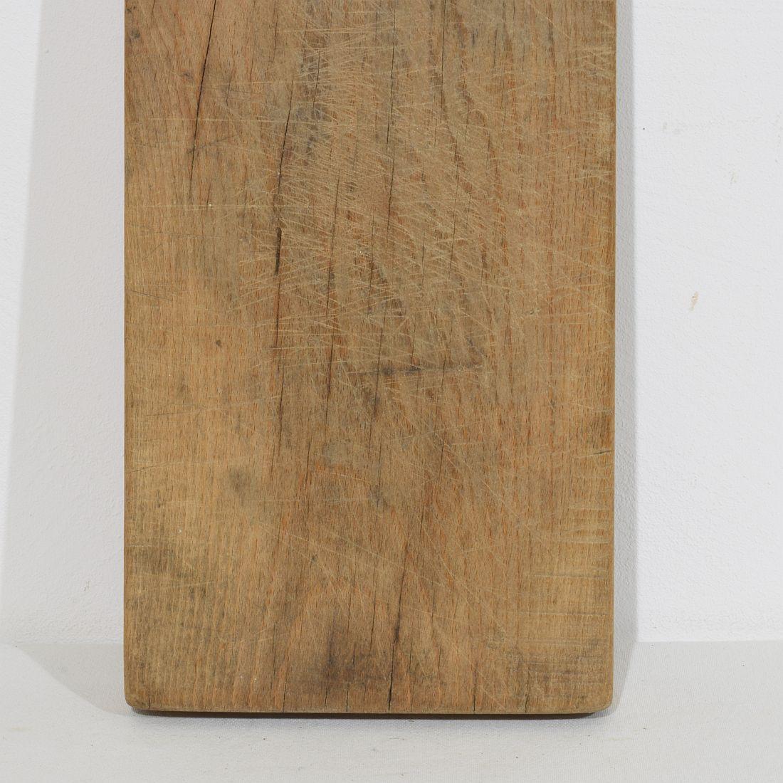 Zwei seltene französische Schneidebretter aus Holz aus dem 19. im Angebot 11