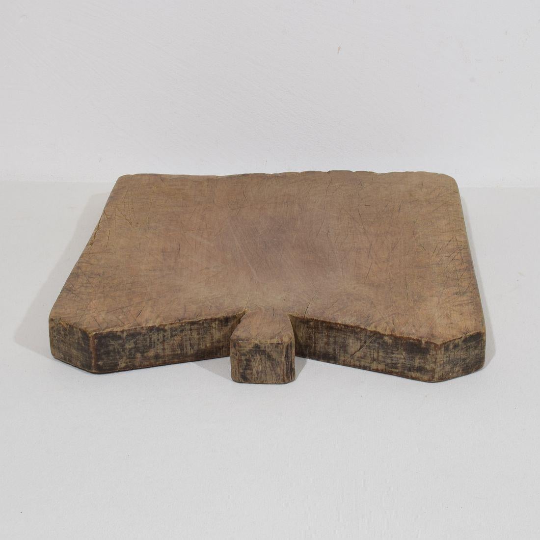 Pair of Two Rare French 19th Century, Wooden Chopping or Cutting Boards For Sale 14