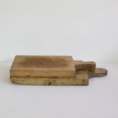 Pair of Two Rare French 19th Century, Wooden Chopping or Cutting Boards
