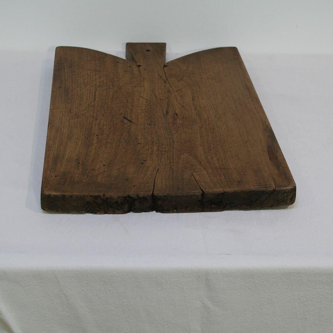 Pair of Two Rare French 19th Century, Wooden Chopping or Cutting Boards 2