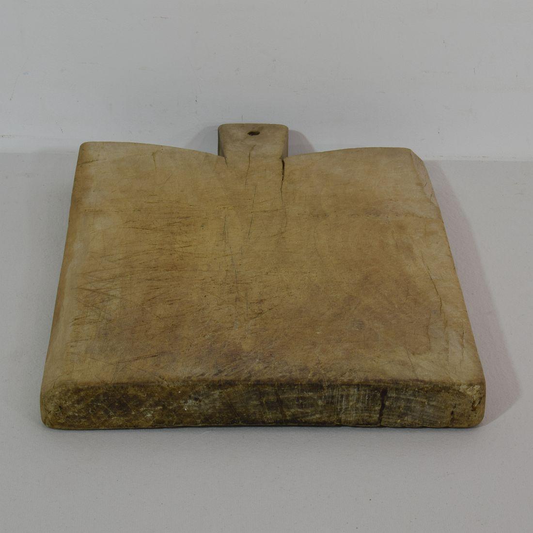 Pair of Two Rare French 19th Century, Wooden Chopping or Cutting Boards 4