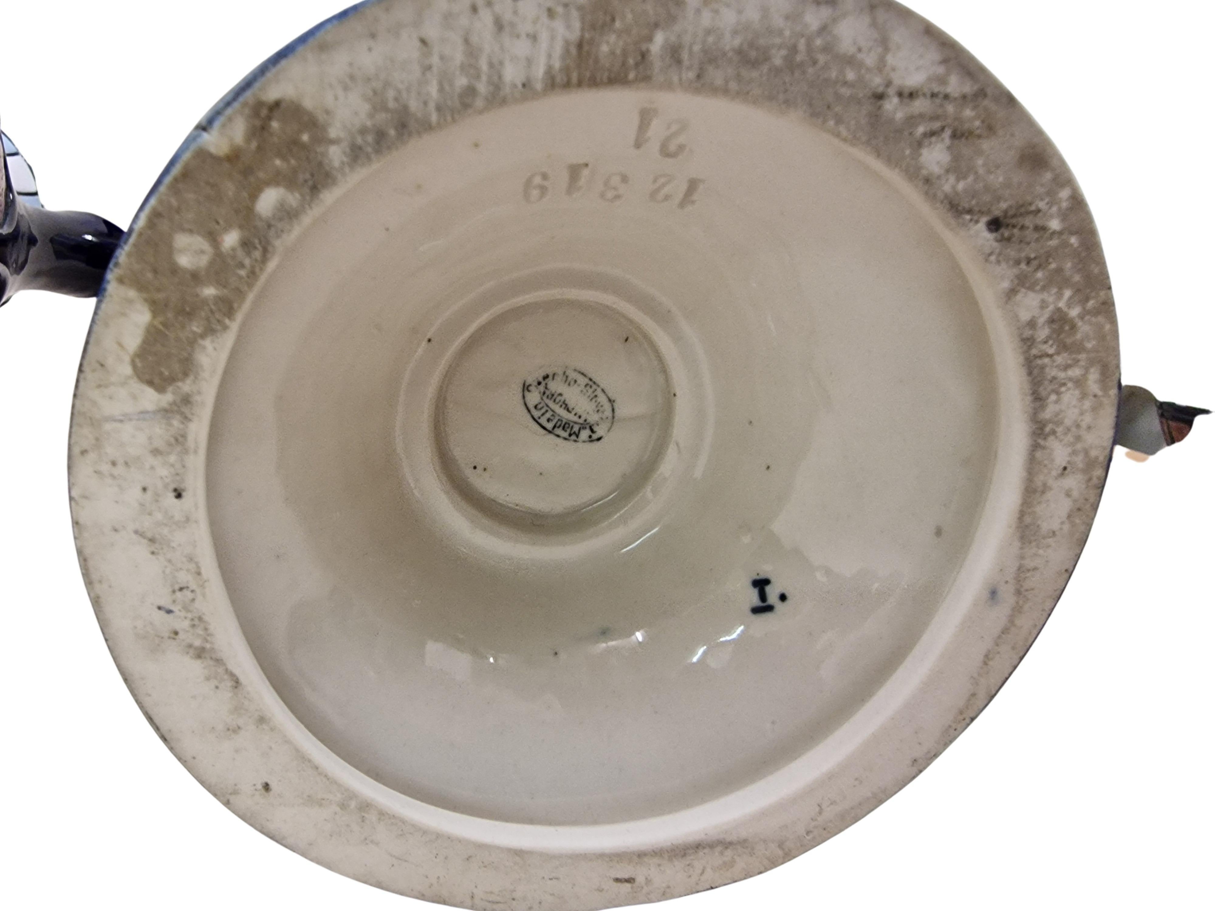 Paar seltene rückseitig verstellbare Vasen, Krüge, Keramik, Art déco, 1915 Amphora Tschechisch R im Angebot 5
