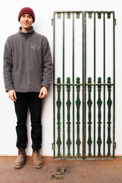 Pair of Two Reclaimed Steel Gates