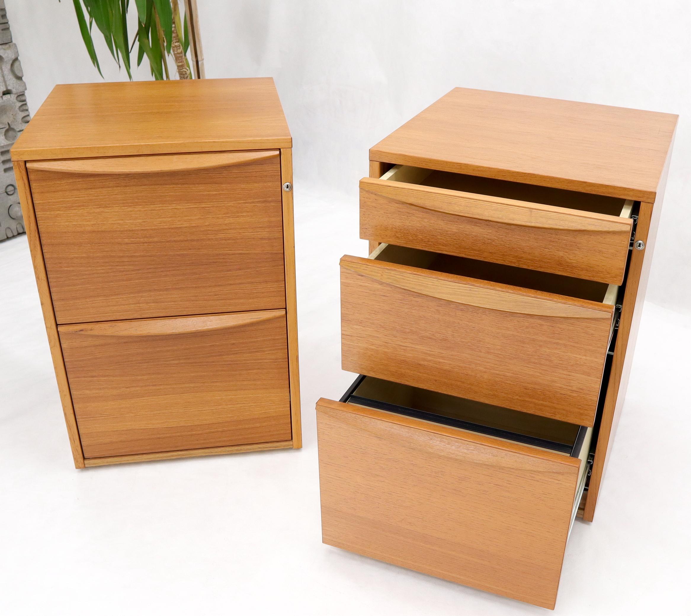 teak file cabinets