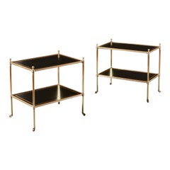 Pair of Two Tier Edwardian Etageres