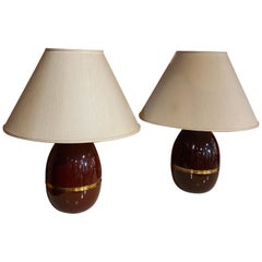 Pair of Two Vintage Italian Table Lamp, 1960s