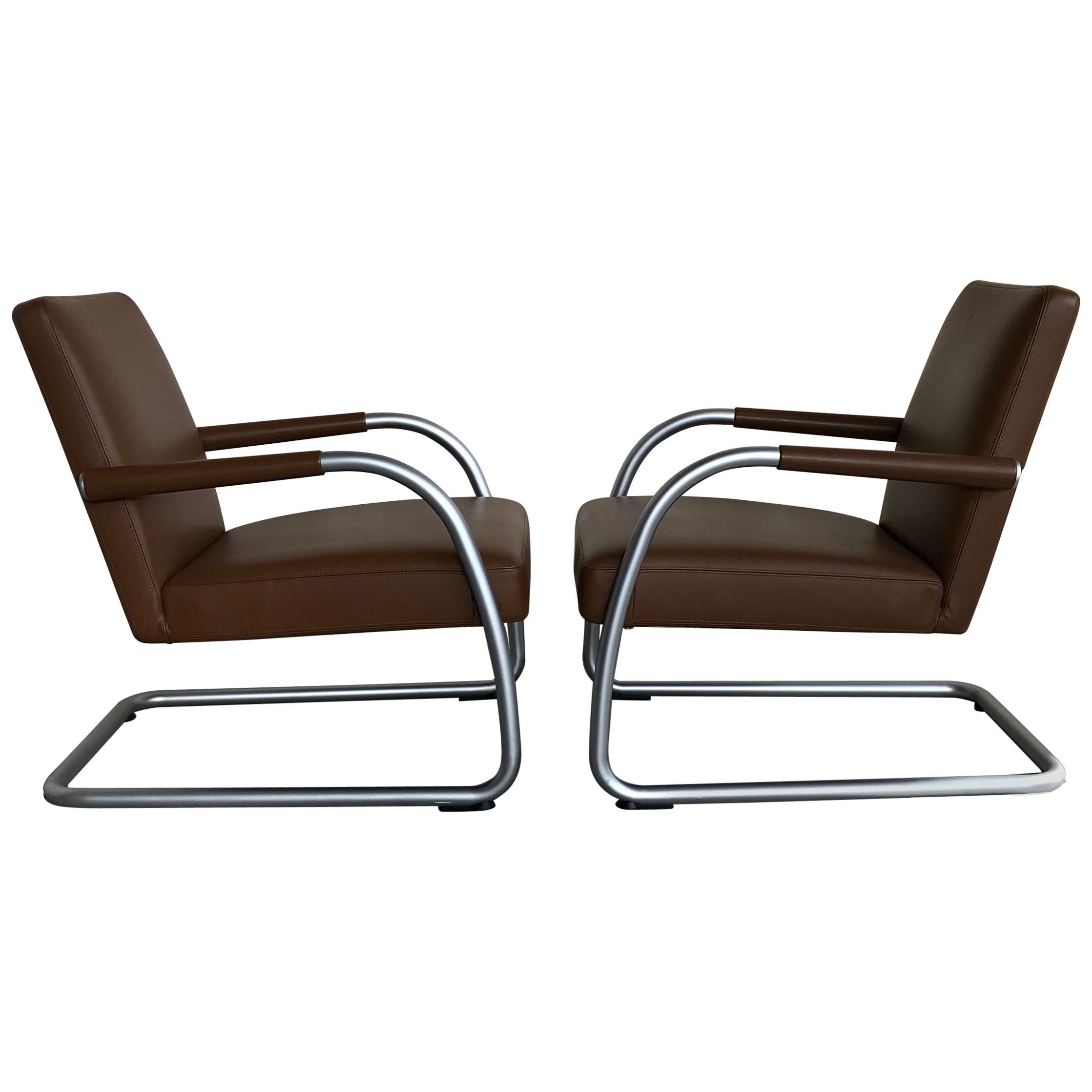 Pair of two ‘VisaLounge’ Armchairs by Antonio Citterio for Vitra, 2002