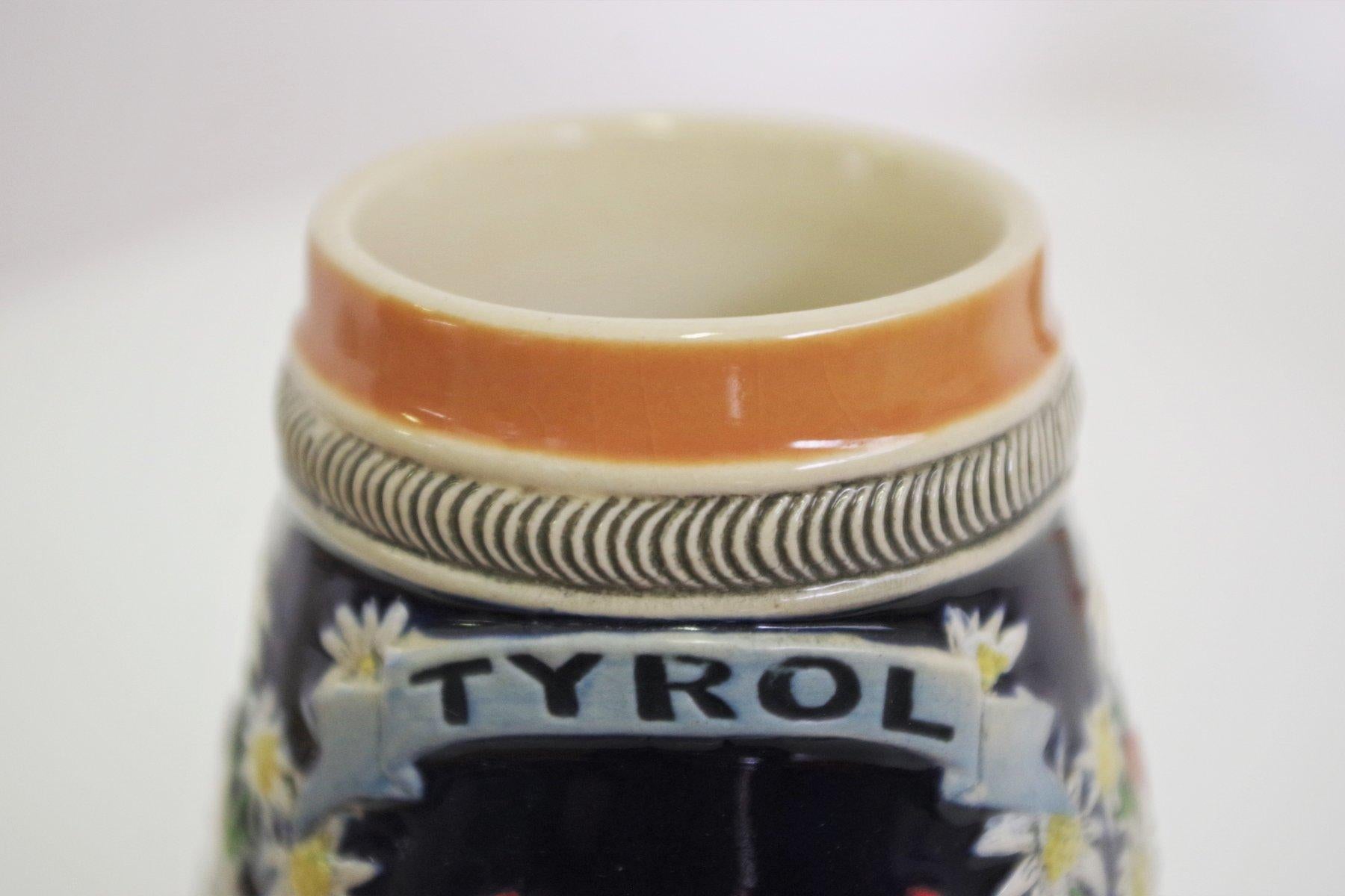 Paire de tasses en porcelaine du Tyrol - années 1980 Bon état - En vente à Manzano, IT