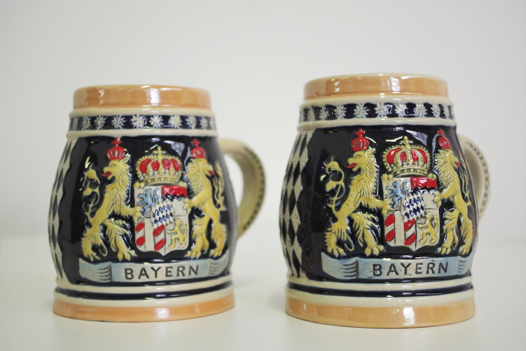 Paire de tasses en porcelaine du Tyrol - 1980 Vintage en vente 1