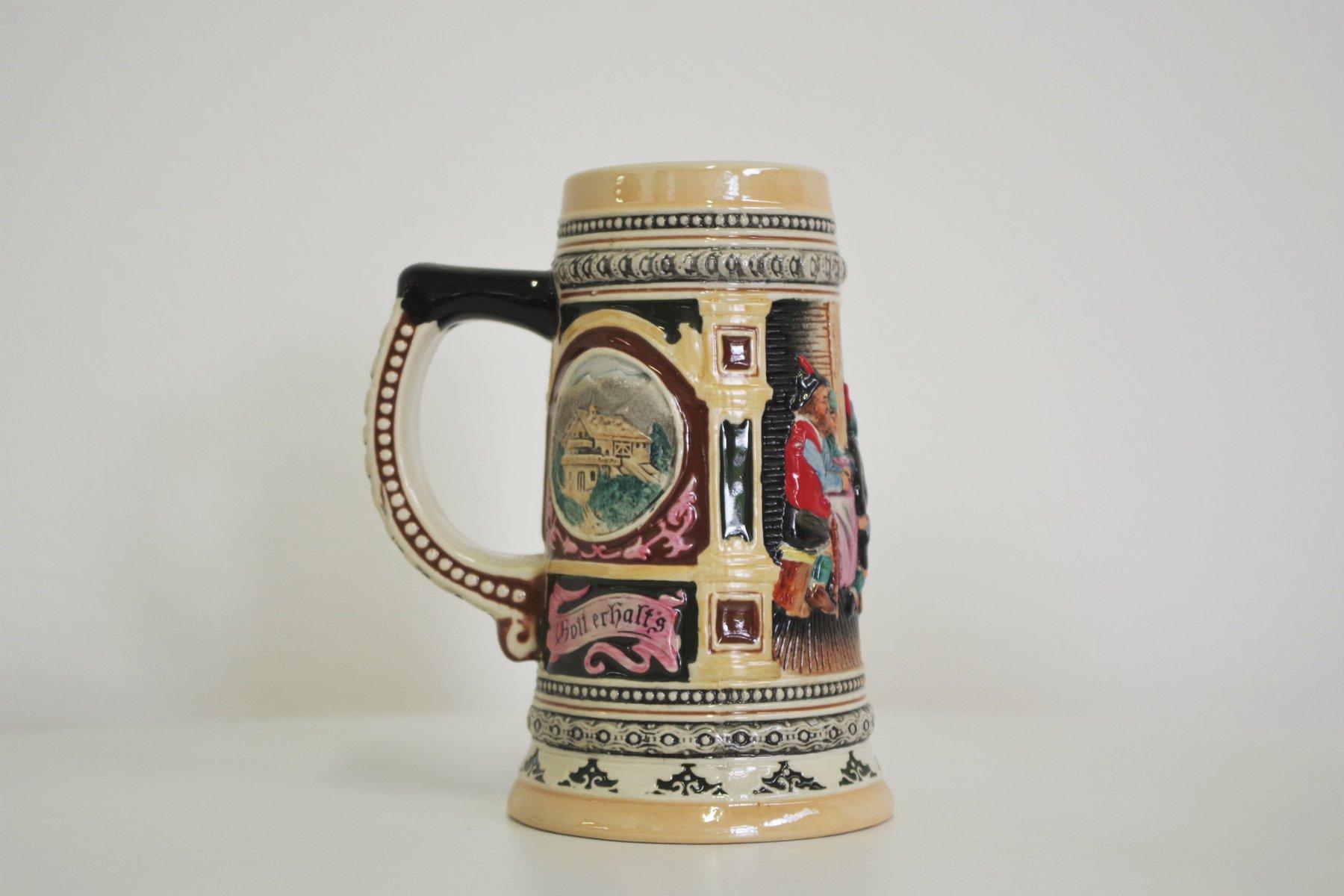 Paire de tasses en porcelaine du Tyrol - 1980 Vintage en vente 3