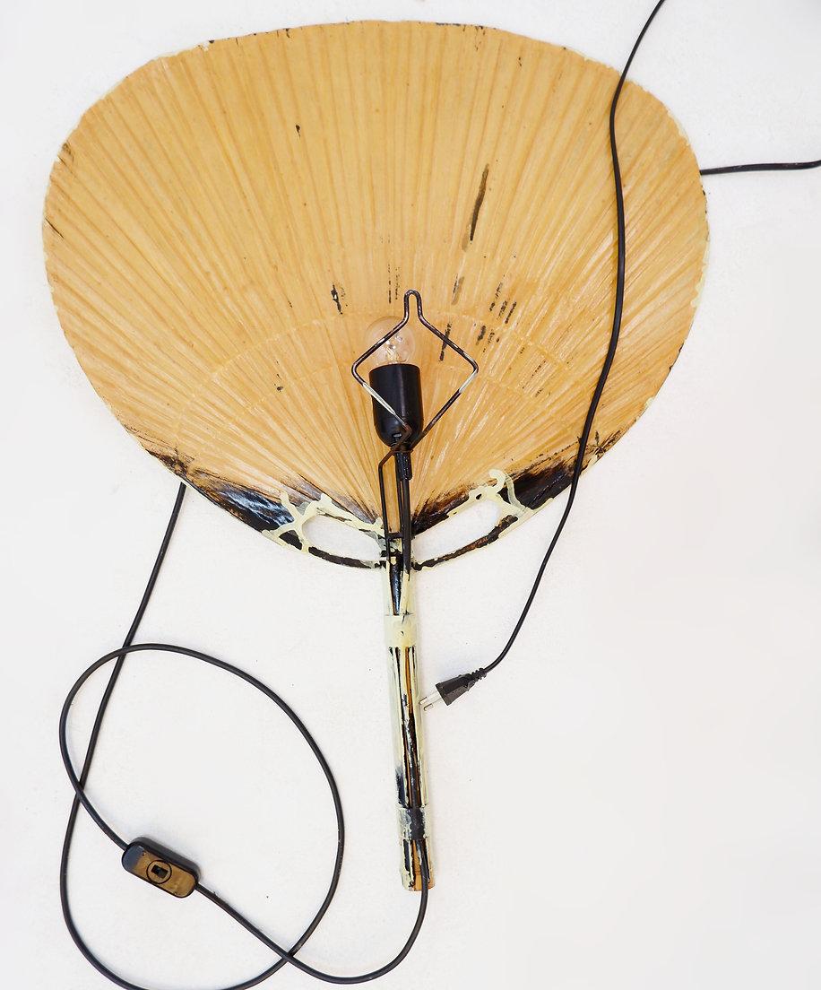 Coppia di lampade da parete Uchiwa III di Ingo Maurer per M Design, anni '70 in vendita 8