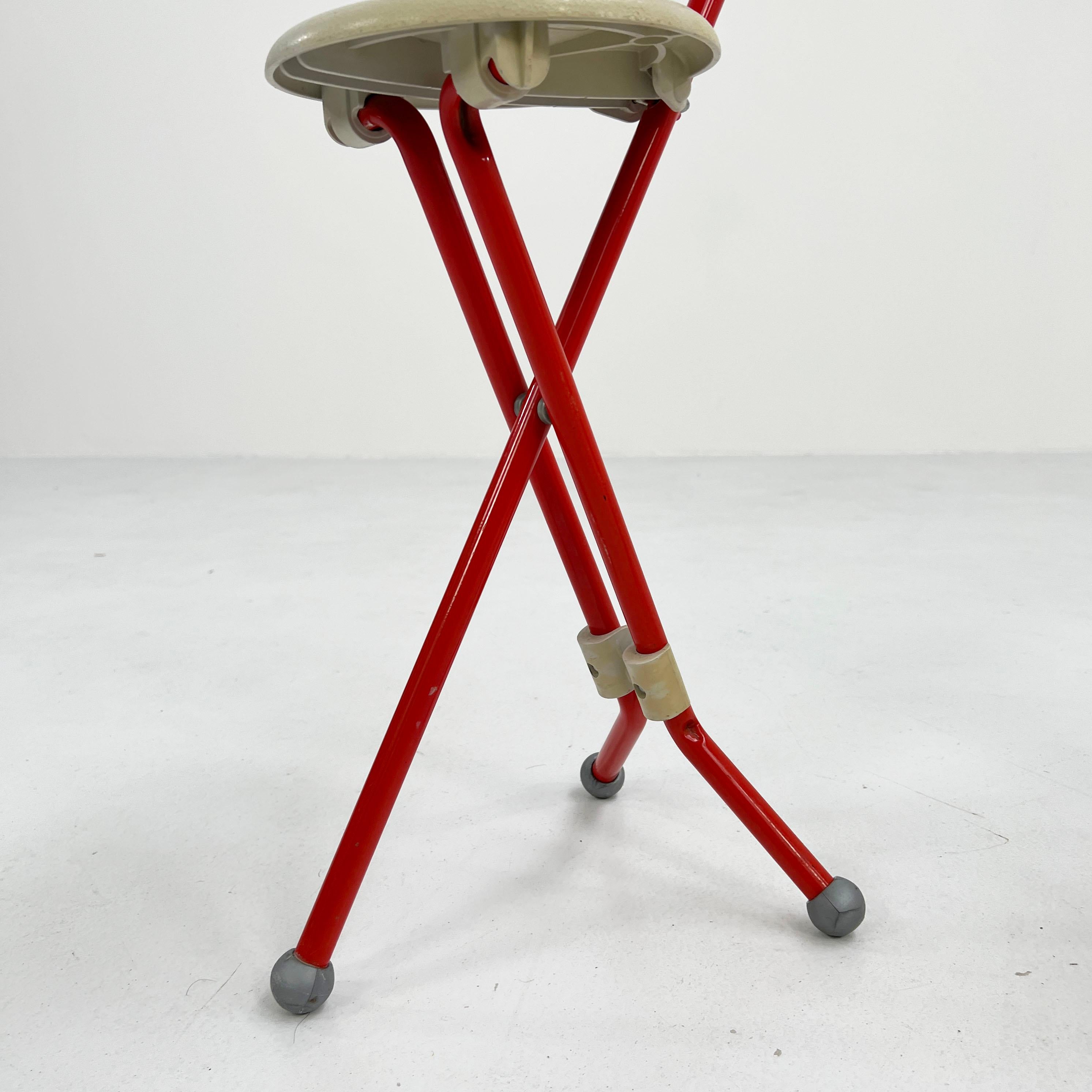 Late 20th Century Pair of Ulisse Folding Stools by Ivan Loss for Sandrigarden, 1980s