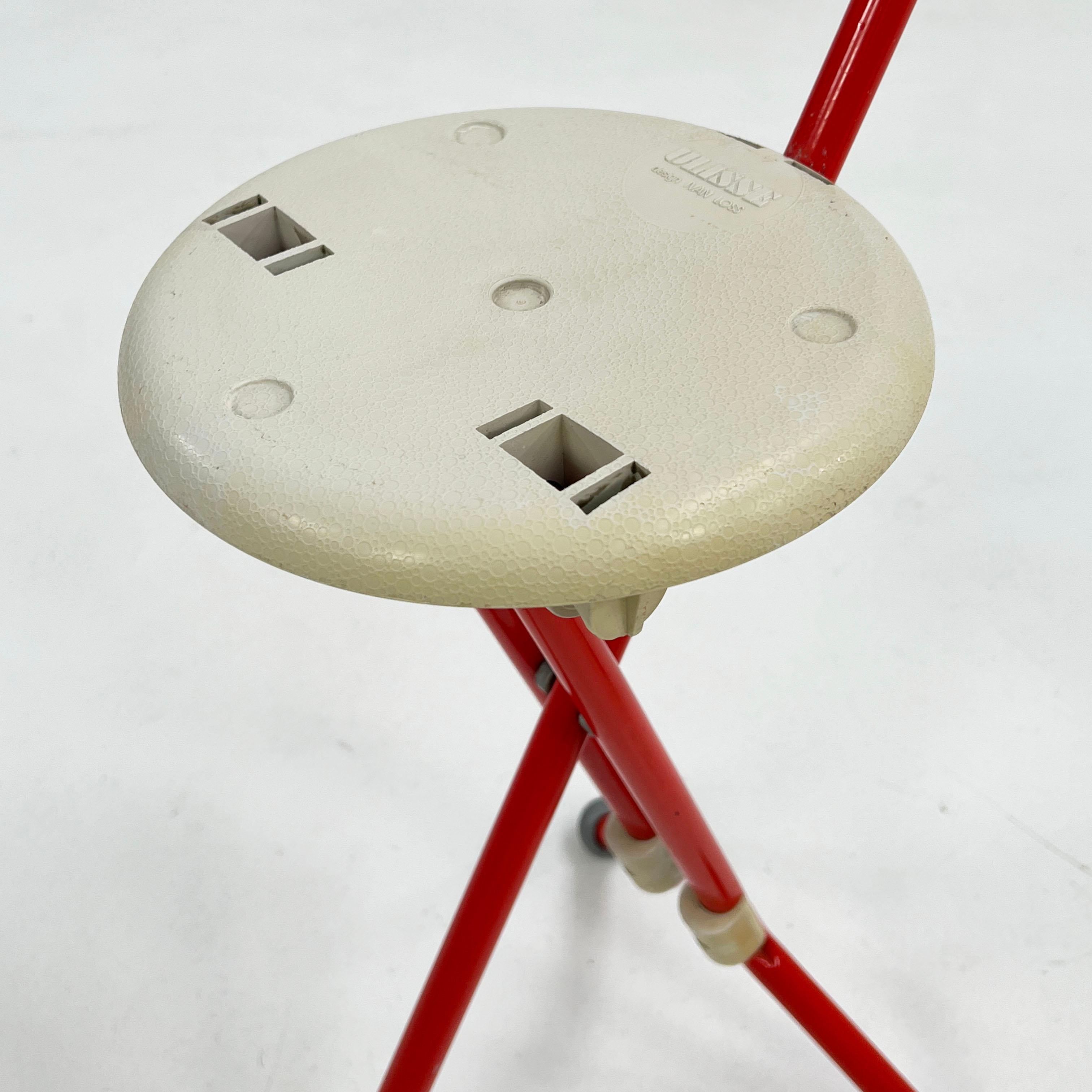 Pair of Ulisse Folding Stools by Ivan Loss for Sandrigarden, 1980s 1