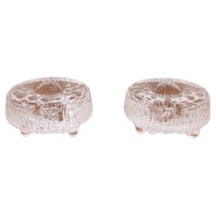 Pair of Ultima Thule Candle Holders by Tapio Wirkkala for Iittala, Finland