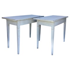 Pair of Ultra Chic Early 19th Century Gustavian Console Tables