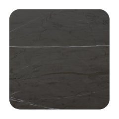 Pair of Ultra Thin Graphite Marble Square Sidetables