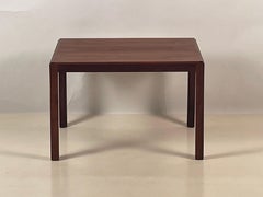 Pair of Understated Walnut End Tables by Brown Saltman