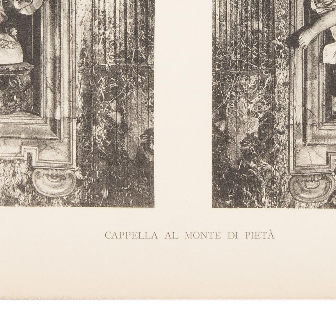 Pair of Unframed Architectural Prints, Italy, Early 1900s 9
