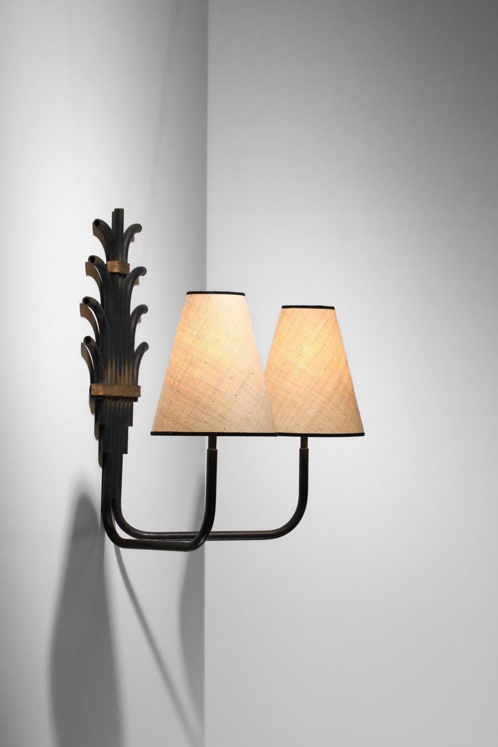 Mid-Century Modern Pair of unidentified sconces from the 50's - E182