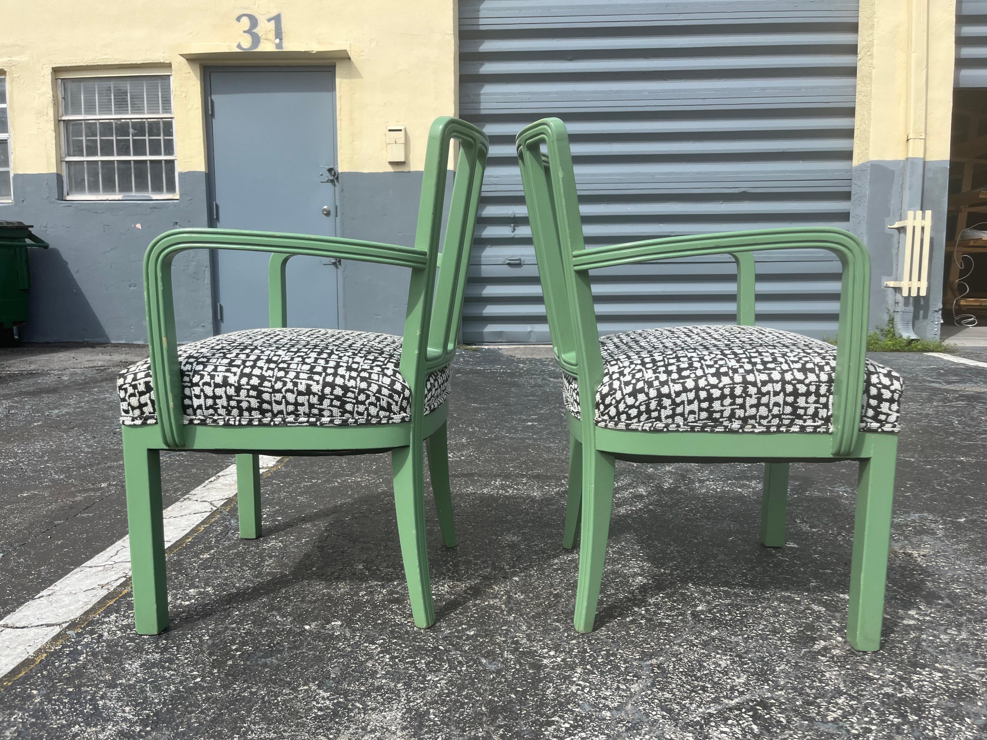 Bauhaus Coppia di poltrone uniche di Max Fellerer in vendita