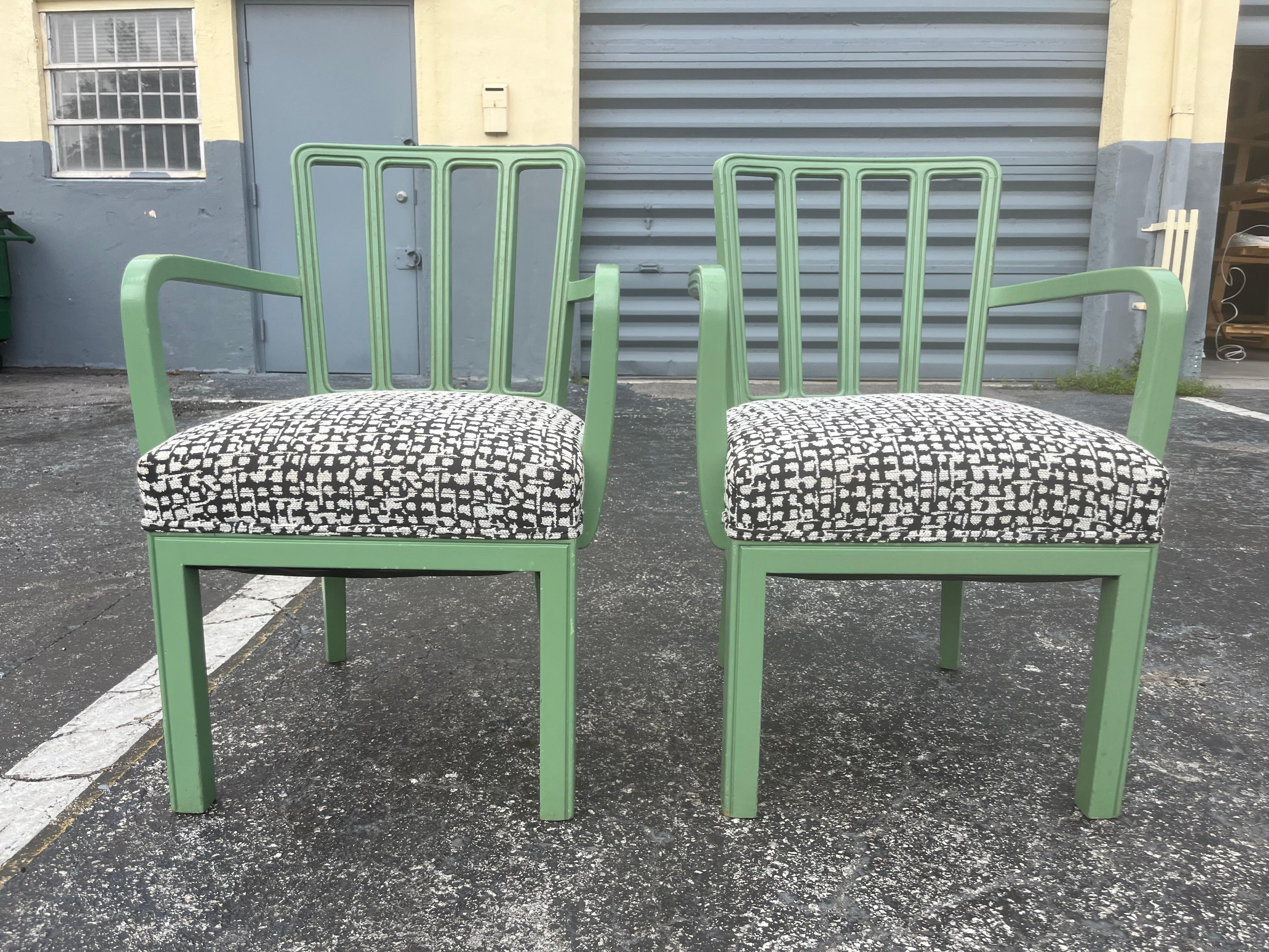 Coppia di poltrone uniche di Max Fellerer In condizioni buone in vendita a Miami, FL