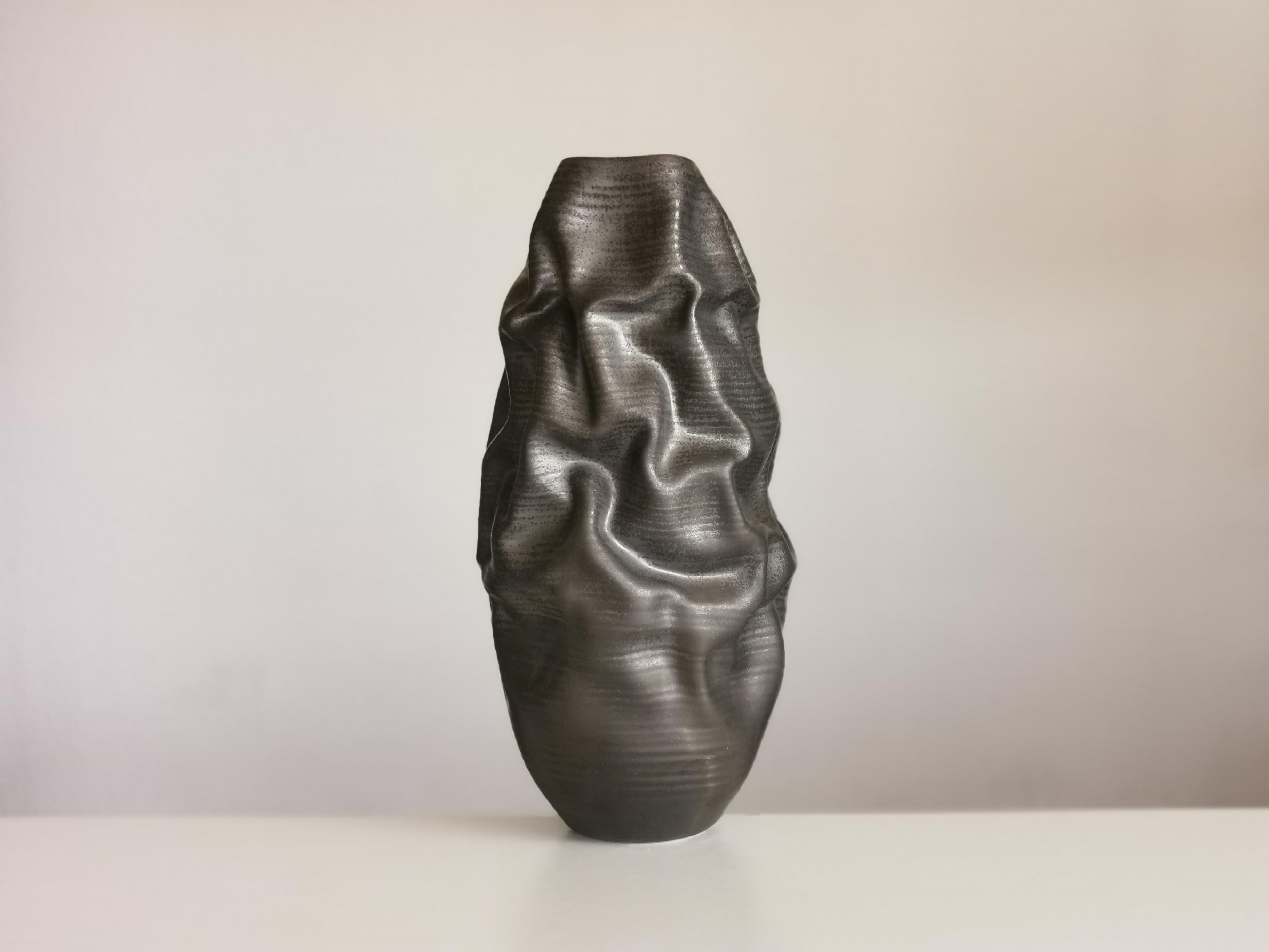 Pair of Unique Ceramic Sculptures Vessels 'Water Spirits' Objet d'Art 1
