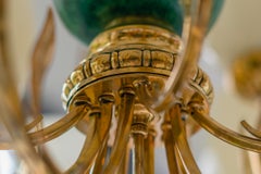 Pair of Unique Chandeliers Designed by Paavo Tynell Made by Oy Taito Ab Finland