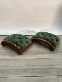 Pair of 19th Century English Georgian Marchepieds
