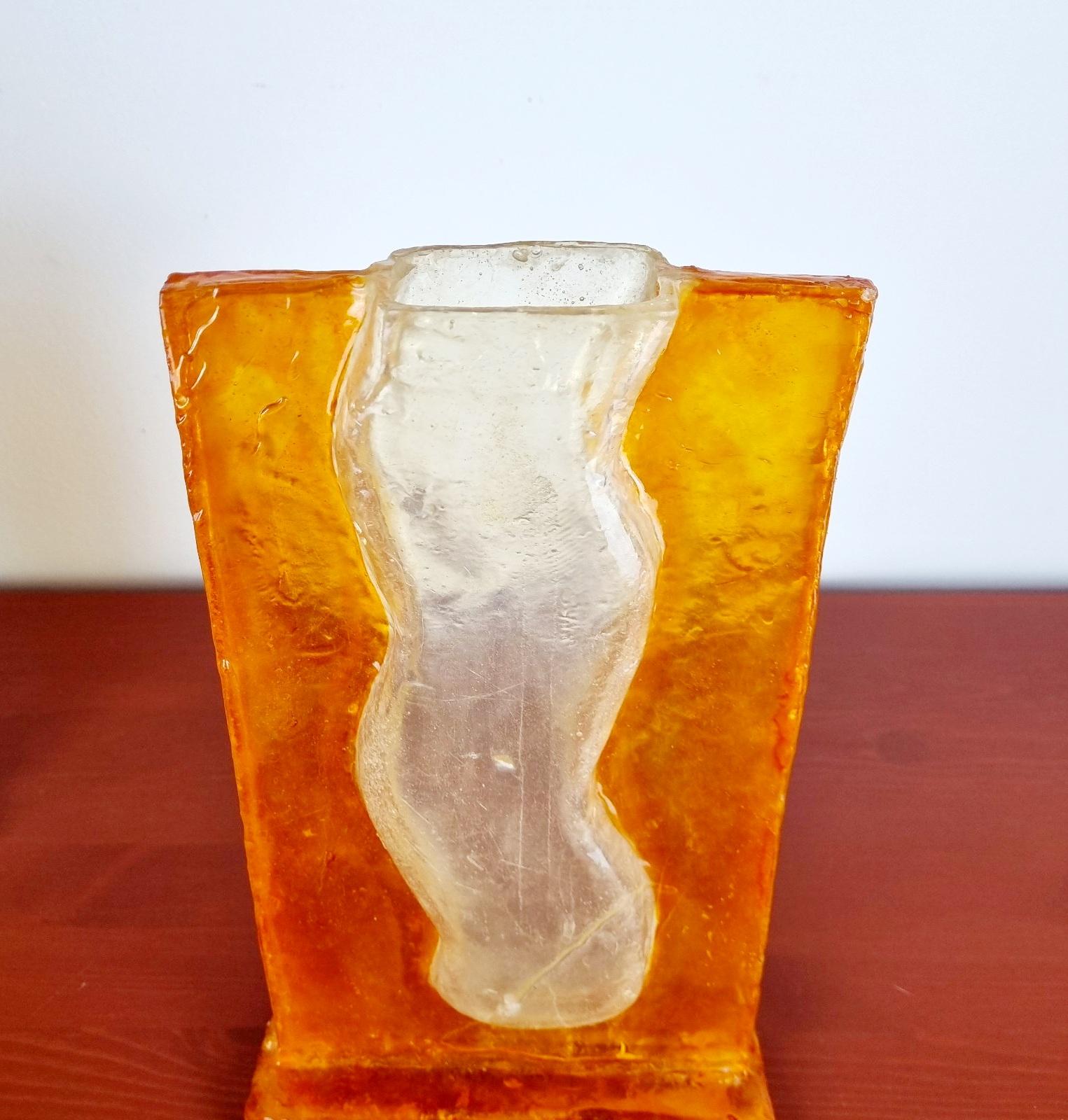 Coppia di vasi in fibra di vetro PopArt unici nel loro genere, Italia anni '70 in vendita 4