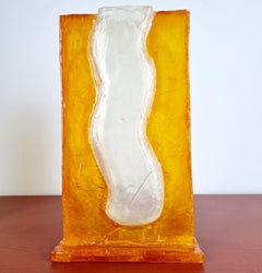 Pair of Unique PopArt Fiberglass Vases, Italy 70s