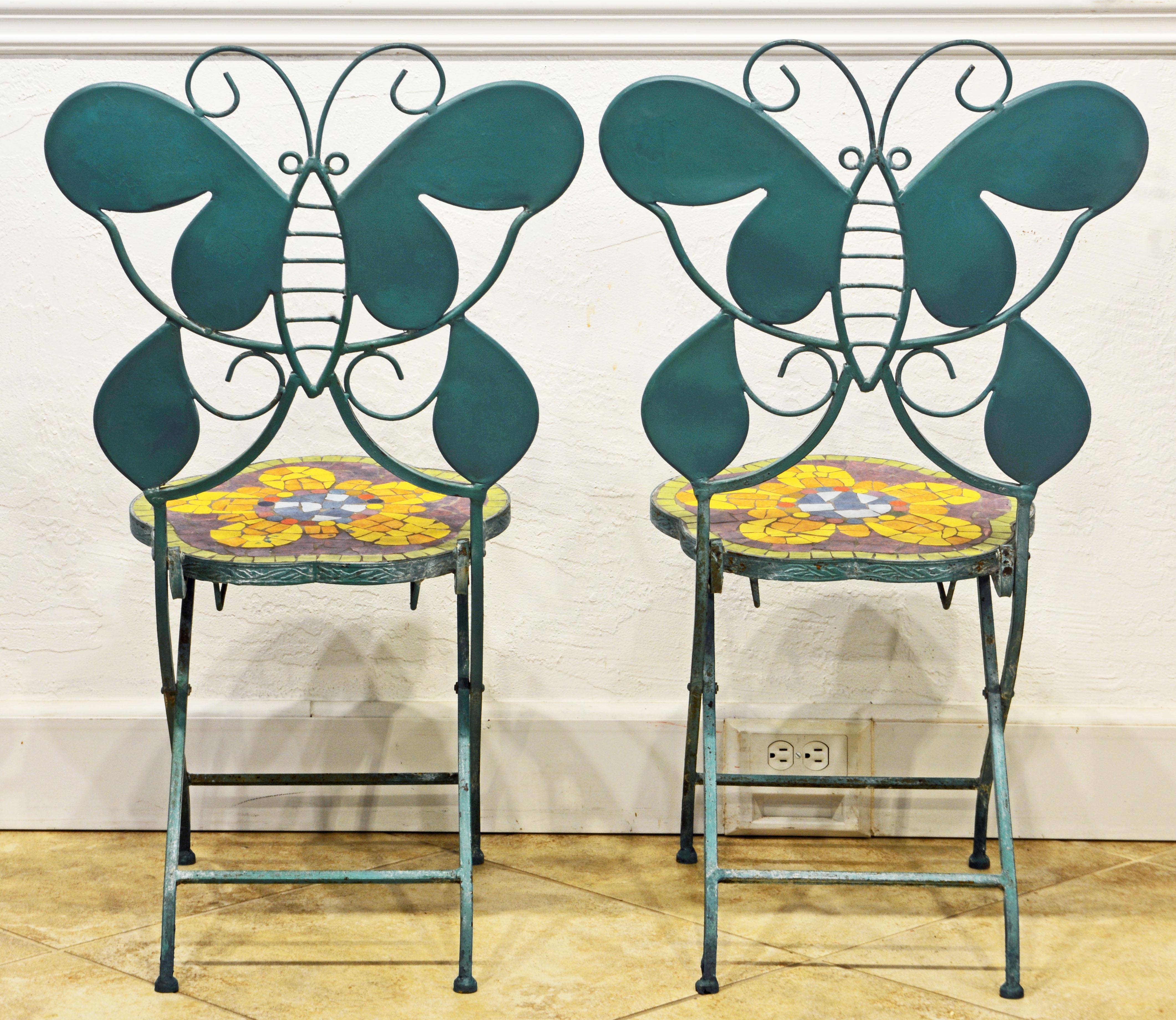 metal butterfly chair