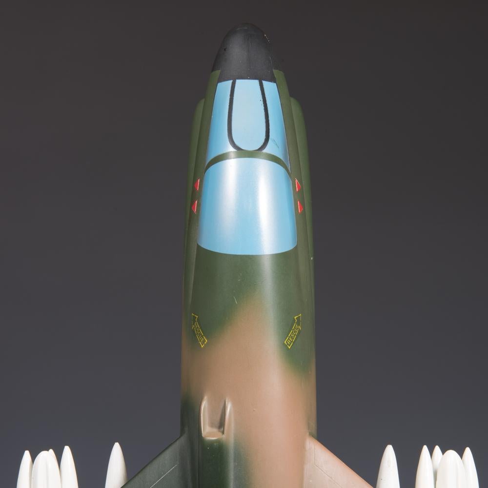 Alluminio Coppia di modellini di aerei da combattimento dell'esercito degli Stati Uniti A-7 Corsair