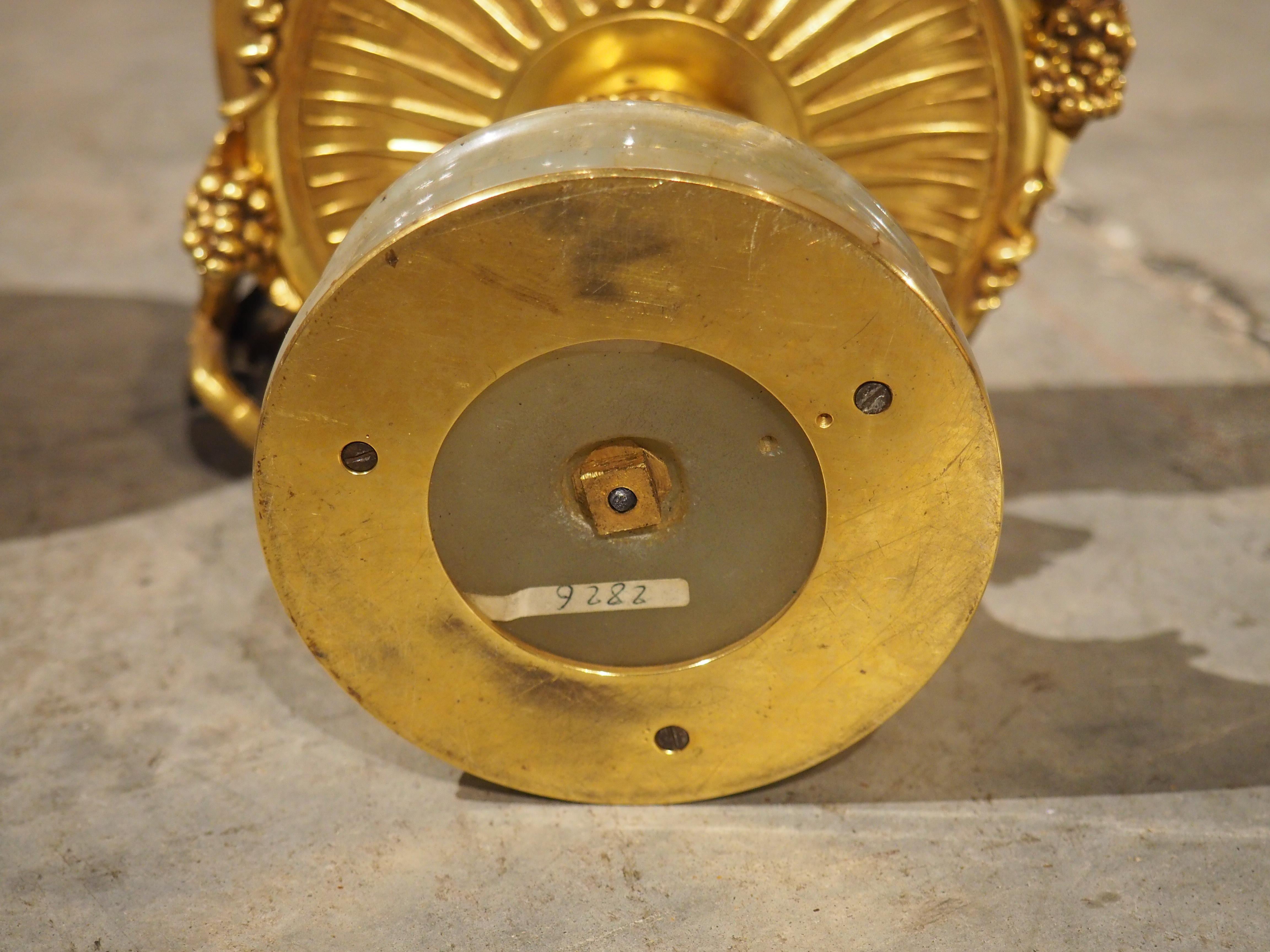 Coppia di insolite tazze francesi in bronzo del XIX secolo, Décor Panthère in vendita 10